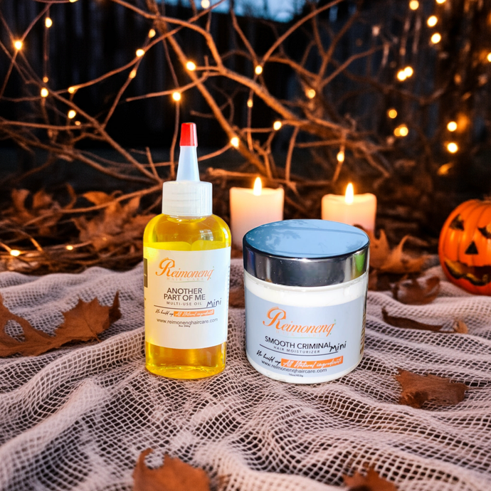 Smooth Criminal Hair MOISTURIZER and Another Part Of Me Multi-Use Oil MINI.